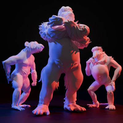 Three Polish Monkeys