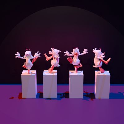 Cartoon Duck